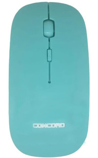 Concord CL 10 Sessiz Ergonomik Kablosuz Yeşil Optik Mouse
