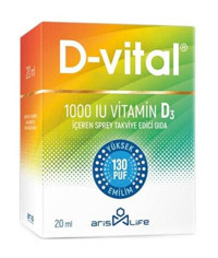 Aris Life Vital Aromasız Yetişkin Vitamin 20 ml