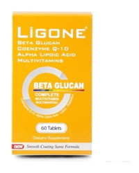 Ligone Beta Glucan Multivitamin Aromasız Yetişkin Vitamin 60 Kapsül