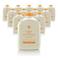 Forever Aloe Bits N' Peaches Şeftali Yetişkin Vitamin 12 Tablet
