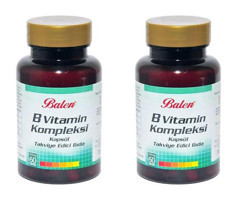 Balen B Vitamin Kompleksi Aromasız Yetişkin Vitamin 2x60 Kapsül