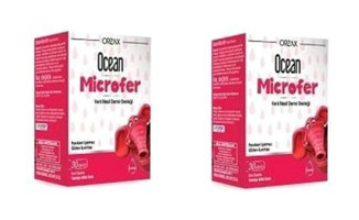 Ocean Microfer Aromasız Yetişkin Vitamin 2x30 ml