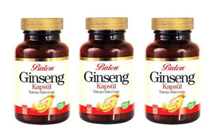 Balen Kırmızı Ginseng Ginseng Yetişkin Vitamin 3x60 Kapsül