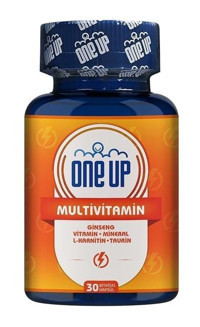 One Up Multivitamin Aromasız Yetişkin Vitamin 30 Kapsül