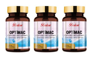 Balen Optimac Gözotu Ekstraktı -Vitamin Gözotu Ekstratı Yetişkin Vitamin 3x60 Kapsül