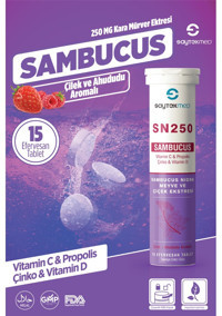 Saytekmed Sambucus Karamürverli Yetişkin Vitamin 15 Tablet
