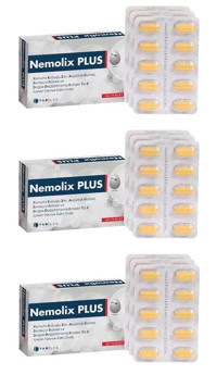 Nemolix Plus Aromasız Yetişkin Vitamin 3x30 Tablet