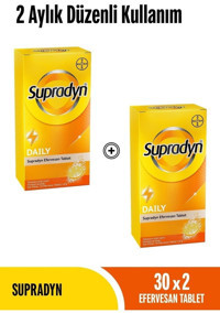 Supradyn Daily Portakallı Yetişkin Vitamin 30 Tablet