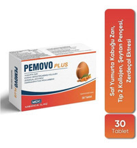 Mdc Pemovo Plus Aromasız Yetişkin Vitamin 30 Kapsül