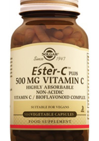 Solgar Ester C Plus Highly Absorbable Aromasız Yetişkin Vitamin 100 Kapsül