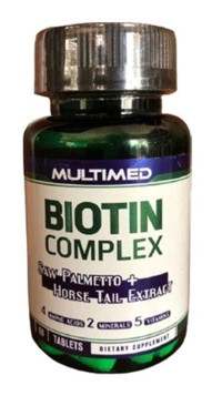 Multimed Biotin Complex Aromasız Yetişkin Vitamin 60 Tablet