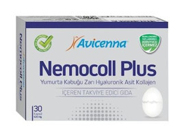 Avicenna Nemocoll Plus Yumurta Kabuğu Zarı Yetişkin Vitamin 30 Kapsül