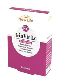 New Life Ginvit Lc Aromalı Yetişkin Vitamin 30 Tablet