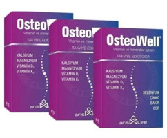 Aris Osteowell Aromasız Yetişkin Vitamin 3x30 Tablet