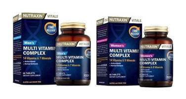 Nutraxin Multivitamin Mineral Complex For Men İncir - Zencefil Yetişkin Vitamin 60 Kapsül