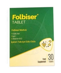 Pharmaser Folbiser Aromasız Yetişkin Vitamin 30 Tablet