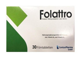 Folattro Vitamin B12 D3 Aromasız Yetişkin Vitamin 30 Tablet