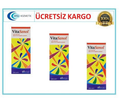 Vitasanol Multivitamin Multimineral Aromasız Yetişkin Vitamin 3x250 ml