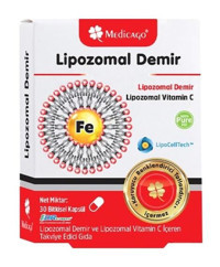 Medicago Lipozomal Demir Aromasız Yetişkin Vitamin 30 Kapsül