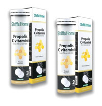 Shiffa Home Propolis & C Vitamini Propolis Yetişkin Vitamin 2x20 Efervesan