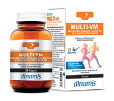 Dinamis Multi- Vm Aromasız Yetişkin Vitamin 30 Kapsül