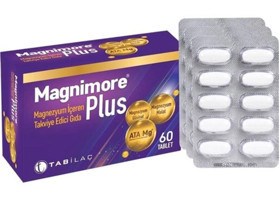 Magnimore Plus Takviye Edici Gıda Aromasız Yetişkin Vitamin 60 Tablet