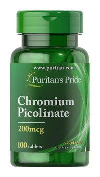 Puritan'S Pride Chromium Picolinate Aromasız Yetişkin Vitamin 100 Tablet
