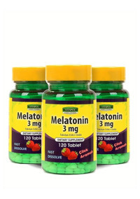 Vitapol Melatonin Fast Dissolve Çilekli Yetişkin Vitamin 3x120 Tablet