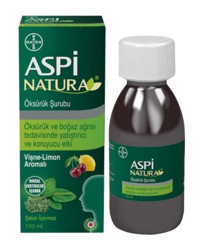 Aspinatura Öksürük Limon - Vişne Yetişkin Vitamin 120 ml