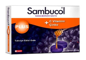 Sambucol Plus Karamürverli Yetişkin Vitamin 20 Pastil
