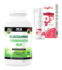 Glucosamine Glucosamine Chondroitin Msm Aromasız Yetişkin Vitamin 300 Tablet - 20 ml