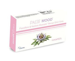 Matriks Passifmood Passiflora & Kediotu Takviye Edici Gıda Aromasız Yetişkin Vitamin 10 Kapsül