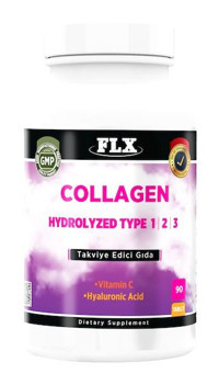 Collagen Tip 1-2-3 Hyalüronik Asit Aromasız Yetişkin Vitamin 90 Tablet