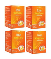 Ocean Vitamin C Aromasız Yetişkin Vitamin 4x30 Tablet