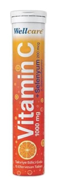 Wellcare Vitamin C Selenyum Portakallı Yetişkin Vitamin 15 ml