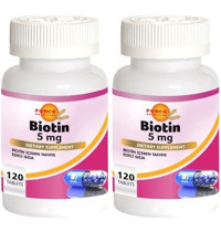 Force Nutrition Biotin Aromasız Yetişkin Vitamin 2x120 Tablet