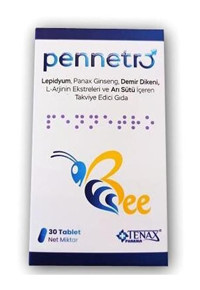 Tenax Pharma Pennetro Aromasız Yetişkin Vitamin 30 Tablet