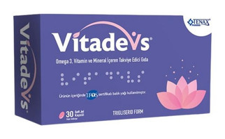 Tenax Pharma Vitadevs Aromasız Yetişkin Vitamin 30 Softgel