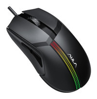 Aula F813 PRO RGB Ergonomik Makrolu Kablolu Siyah Optik Gaming Mouse
