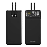Neutron 20000 mAh Kablolu Powerbank Siyah