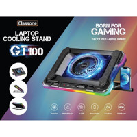 Classone GT100 2200 Rpm Mini Tek Fanlı Abs 17.6 inç Gaming Laptop Soğutucu