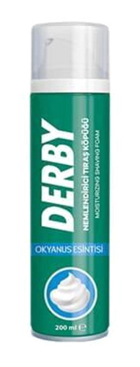 Derby Okyanus Esintisi Seyahat Boyu Hassas Ciltler İçin Tıraş Köpüğü 200 ml