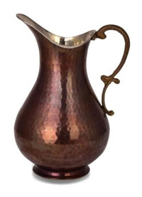 Turna Bakır Turna7256-3 Bakır 2 lt Kapaklı Sürahi