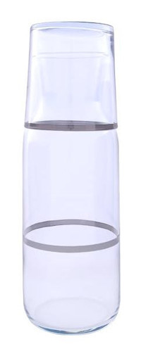Decorium M 01042 - AB Dalia Cam 1 lt Kapaklı Sürahi Şeffaf