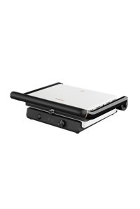 Arçelik TM 6046 C 6 Dilim Teflon Çıkartılabilir Plaka Çift Taraflı 2400 W Izgaralı Beyaz Tost Makinesi