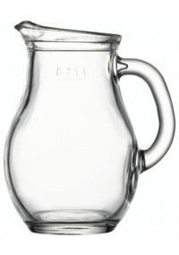 Paşabahçe 80100 Cam 250 ml Kapaklı Sürahi Şeffaf
