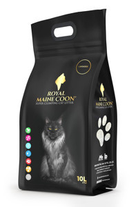 Royal Maine Coon Lavanta Kokulu Topaklanan İnce Taneli Bentonit Kedi Kumu 10 lt