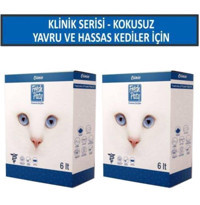 Hektaş Fresh Topaklanan İnce Taneli Bentonit Kedi Kumu 2x6 lt