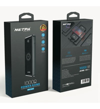Netpa Premium Series NP-103F 10000 mAh Hızlı Şarj Powerbank Siyah