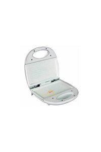 Awox Rapid 2 Dilim Teflon Tek Yönlü 750 W Izgaralı Mini Beyaz Tost Makinesi